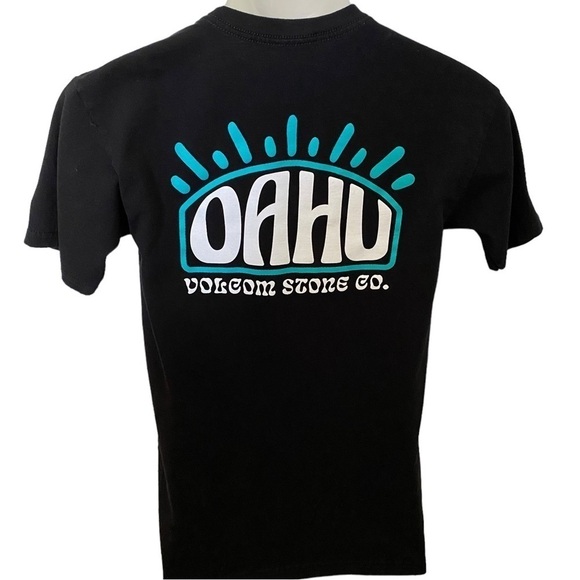 VOLCOM Stone Oahu Hawaii Skate Skater Tee Shirt Men SP Small - Picture 1 of 6